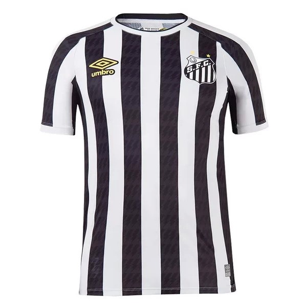 Tailandia Camiseta Santos 2ª 2021/22 Negro Blanco